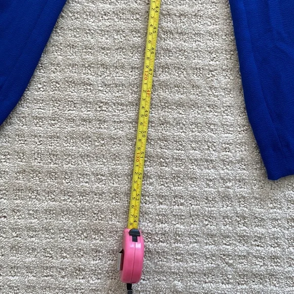 MICHAEL Michael Kors Twilight Blue D Ring Belt Cropped Pant Jumpsuit - Picture 13 of 16